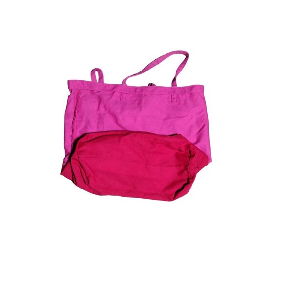 2011 Victoria’s Secret tote Pink and Red with Gold Lettering - Picture 4 of 5